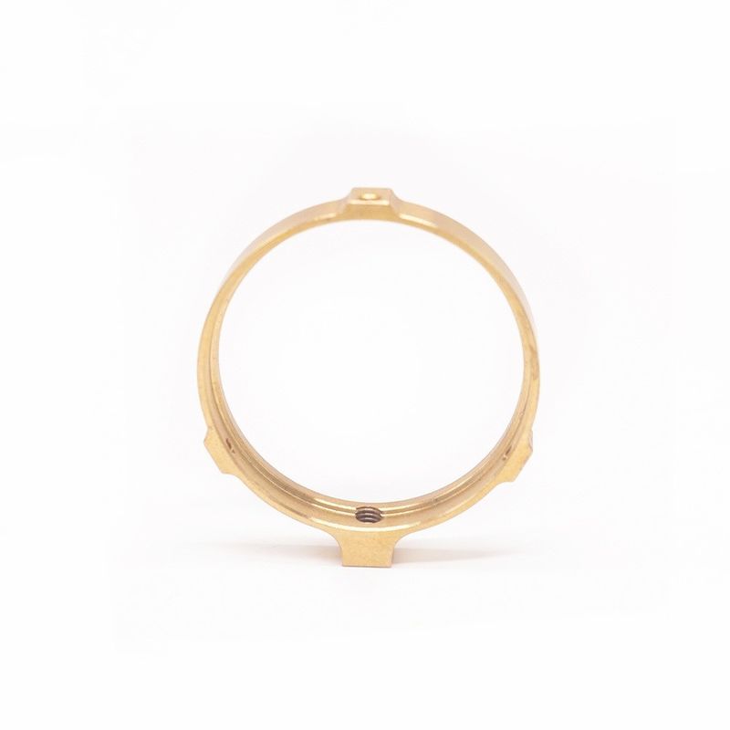 Профессиональный производитель Custom CNC Brass Ring Precision Watch Tools OEM CNC Milling Female Thread Brass Ring Профессиональный производитель