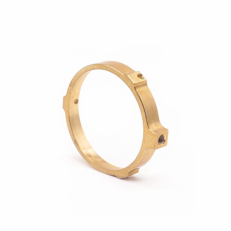 Профессиональный производитель Custom CNC Brass Ring Precision Watch Tools OEM CNC Milling Female Thread Brass Ring Профессиональный производитель
