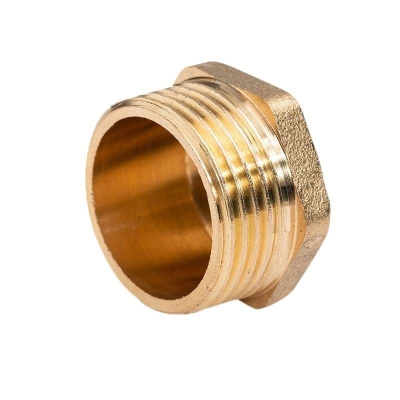 OEM Precision 4 Axis CNC Machining / Milling / Turning Prototyping Медь / Медный винтовой плагин