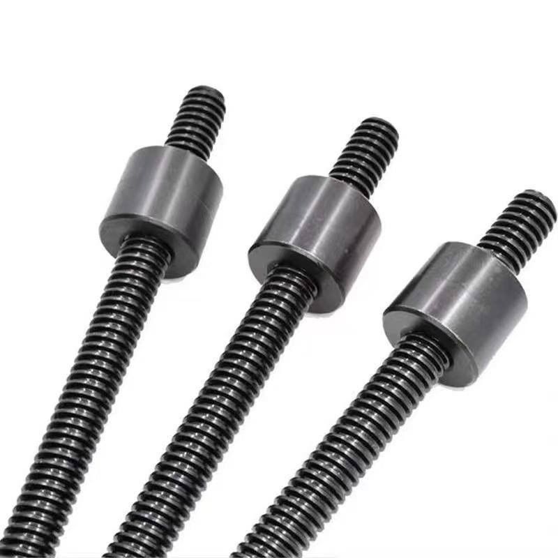 Алюминиевая латунь Черная сталь Свинцовый винт Cnc токарный стан Trapezoidal Rod Shaft Швейная машина Медицинское оборудование Использование